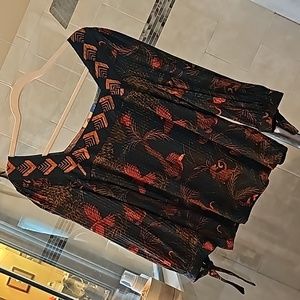 FARM RIO XS parrot macaw top